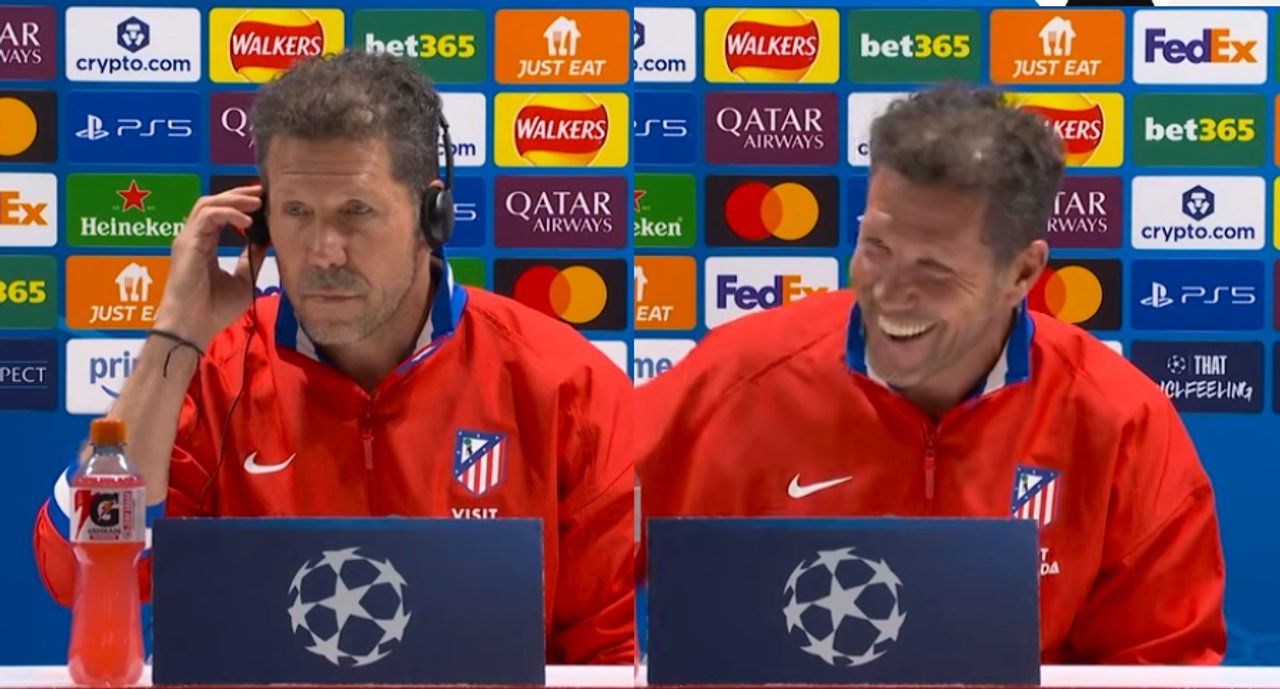 Imagen para el artículo: Un periodista inglés le preguntó a Simeone si era supersticioso y su respuesta fue genial