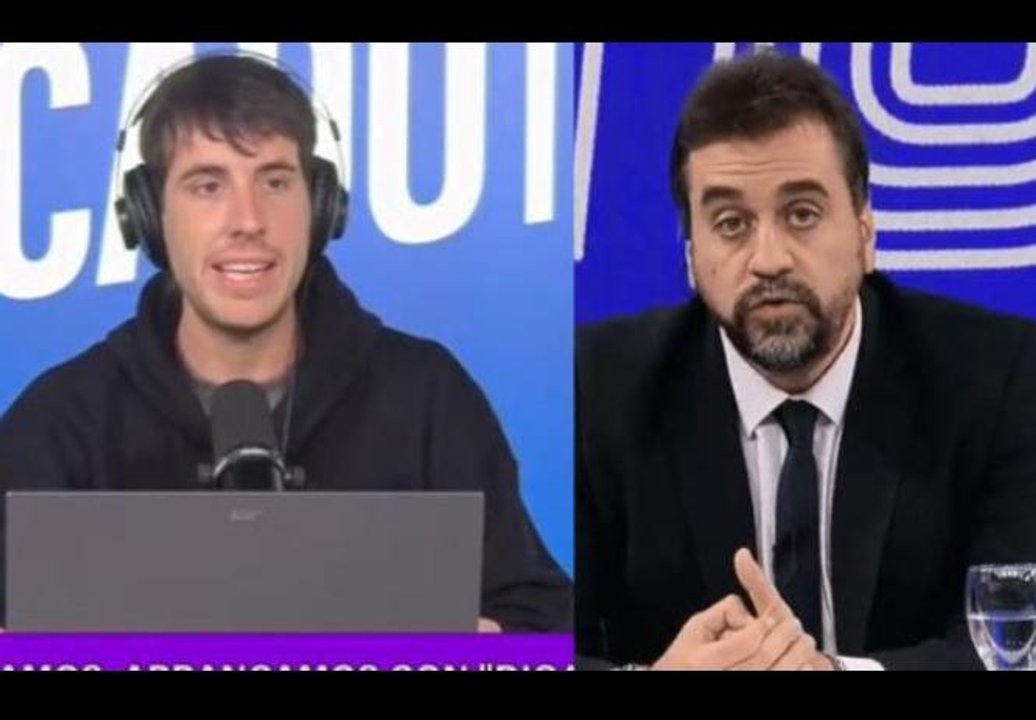 Imagen para el artículo: Gonzalo Cardoso se sacó en vivo contra Distasio y lo invitó a pelear: “Decí las cosas en la cara, cagón”