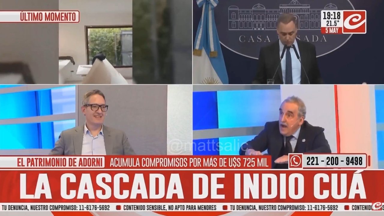 Imagen para el artículo: Guillermo Moreno demolió a Diego Recalde cuando quiso defender a Adorni: “El gobierno ya hizo tres blanqueos ¿y él no lo hace?”