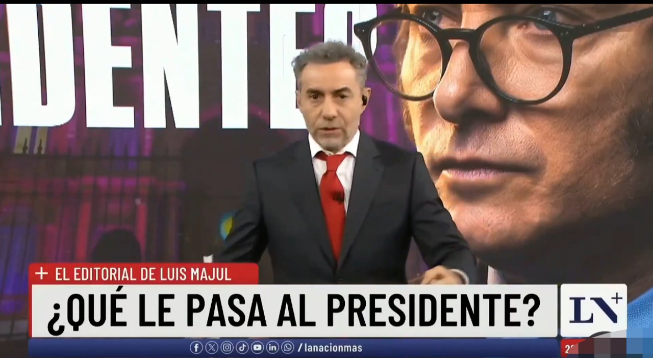 Imagen para el artículo: Luis Majul habló de “sobresueldos” y vinculó al Gobierno con prácticas del menemismo