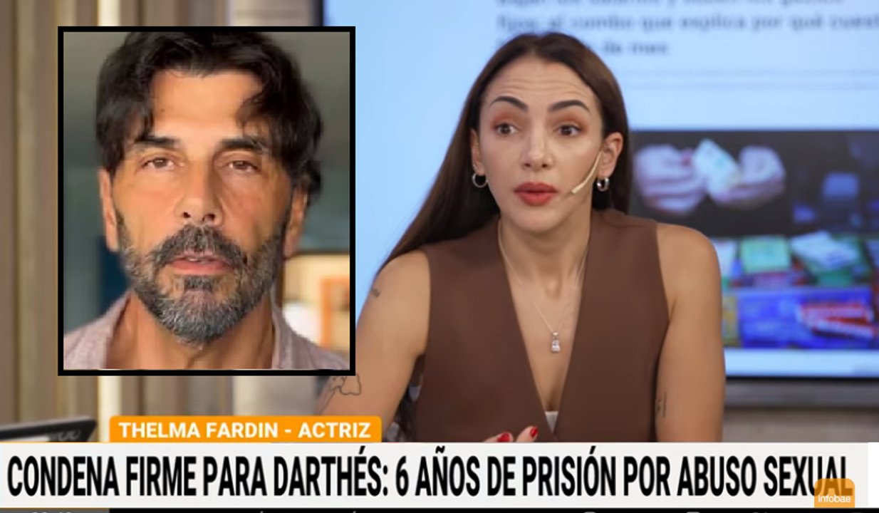 Imagen para el artículo: “Siento orgullo”: Thelma Fardin habló tras la confirmación de la condena a Juan Darthés por abuso sexual