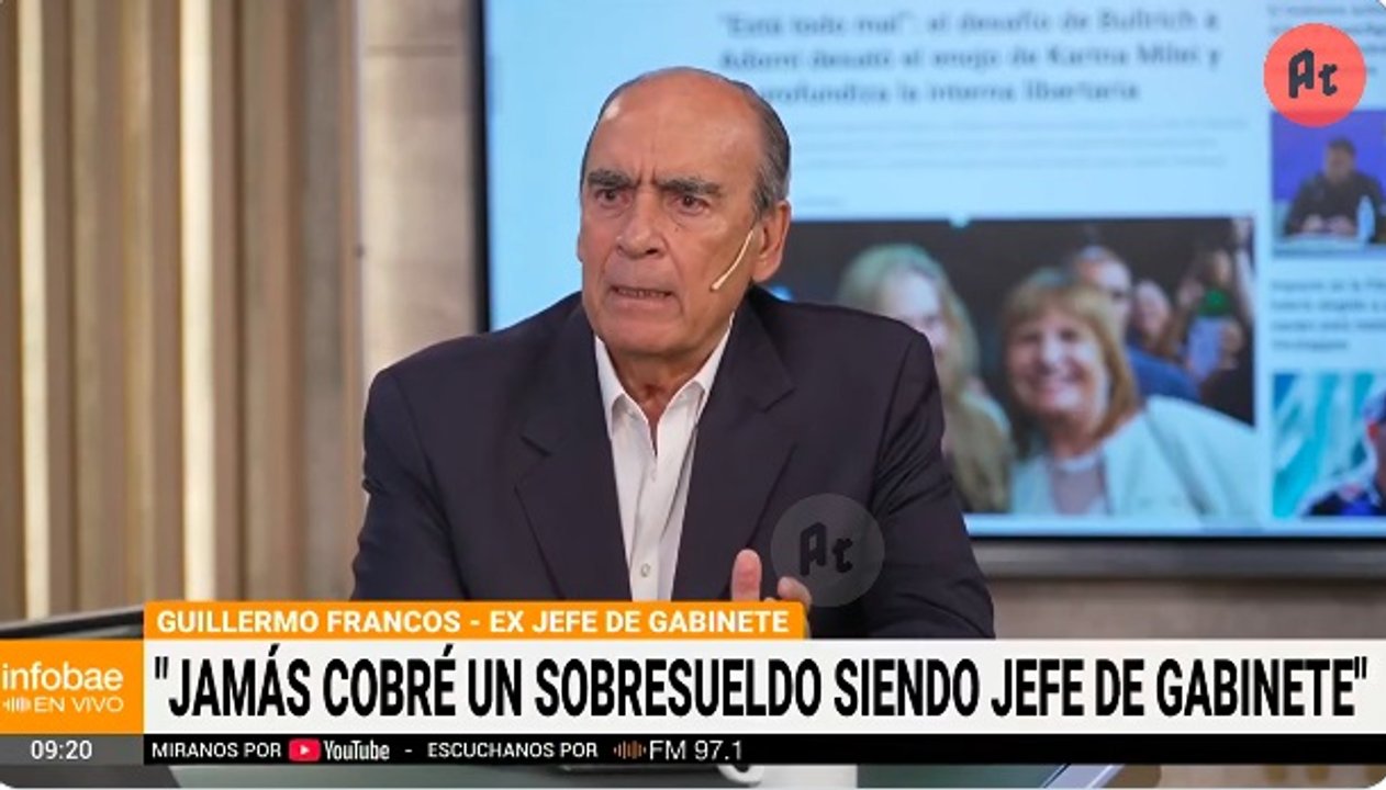 Imagen para el artículo: Guillermo Francos deseó que “termine rápido lo de Adorni” porque complica al gobierno