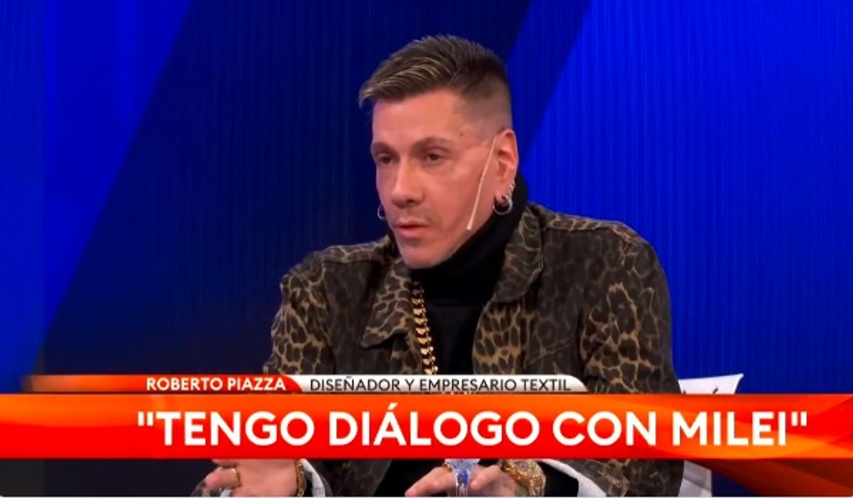 Imagen para el artículo: Hasta el modisto Roberto Piazza comenzó a cuestionar a Milei: “Esperaba otro tipo de cosas"