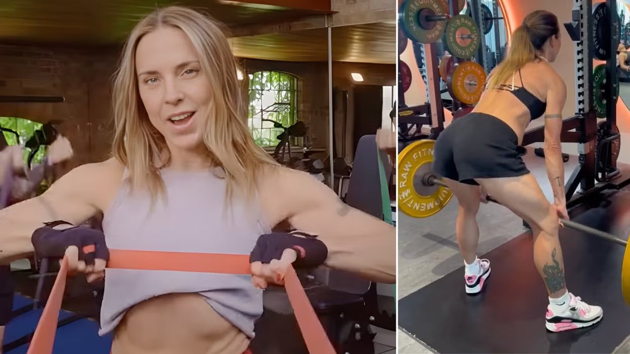 Imagen para el artículo: Físico destacado: así fue la impresionante transformación de Melanie Chisholm, la ex Spice Girl
