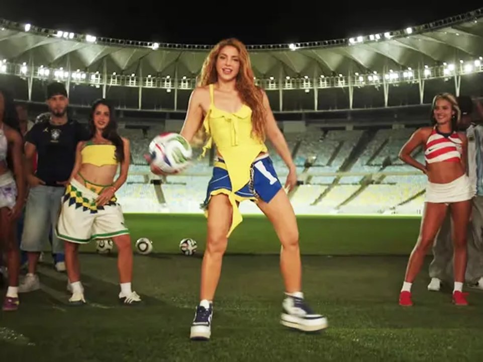Imagen para el artículo: Shakira publicó un adelanto del nuevo tema del Mundial 2026: así es ‘Dai Dai’