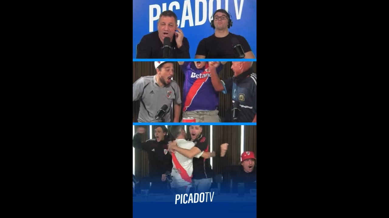 Imagen para el artículo: La reacción al gol de Maxi Salas en el último minuto de los periodistas de Picado TV