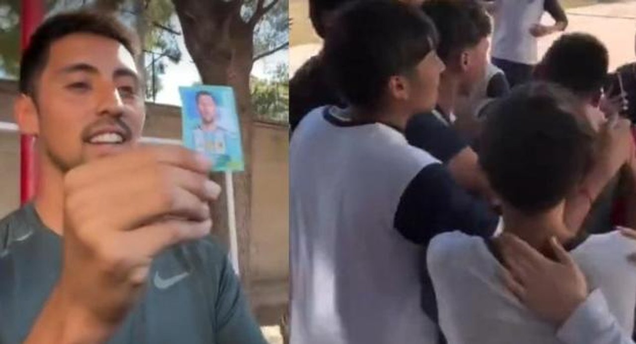 Imagen para el artículo: “Si sale Messi hay hora libre”: el video que explota en redes por la promesa del profe y el festejo de sus alumnos