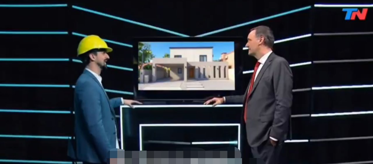 Imagen para el artículo: La tremenda humillada a Manuel Adorni en TN: lo satirizaron con un falso reality de refacción de mansiones
