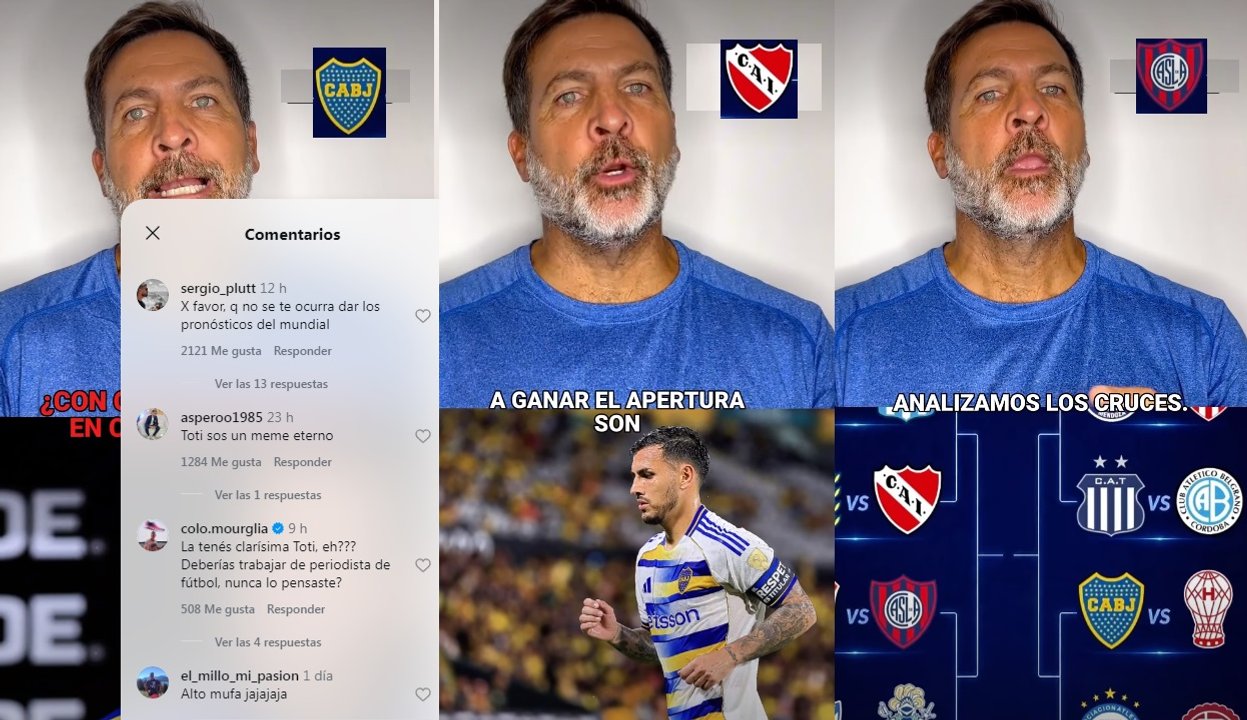 Imagen para el artículo: ¡No le pegó a uno! Los memes de´Toti Pasman tras la eliminación de todos sus candidatos al título