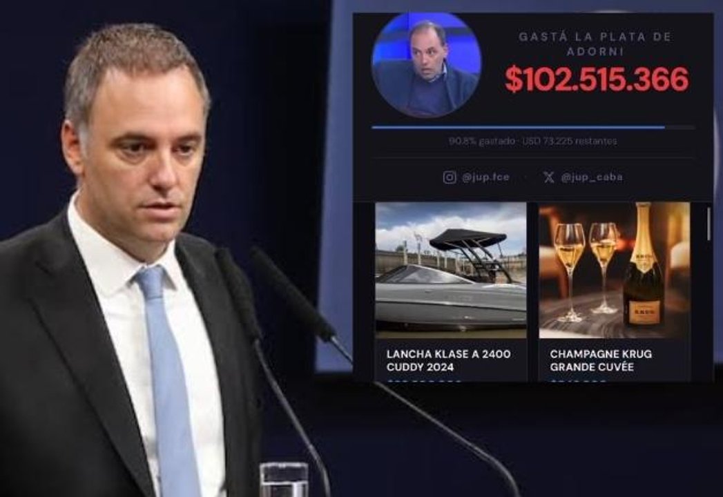 Imagen para el artículo: “Con la de Adorni”: no te pierdas la app viral que permite “gastar” la plata del libertario y es furor en las redes