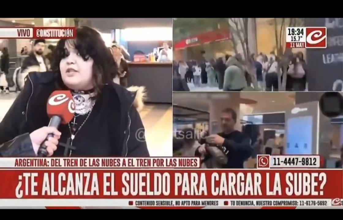 Imagen para el artículo: Se enteró en vivo del tarifazo en los trenes y explotó de bronca: “Es una mierda boludo, una verga"