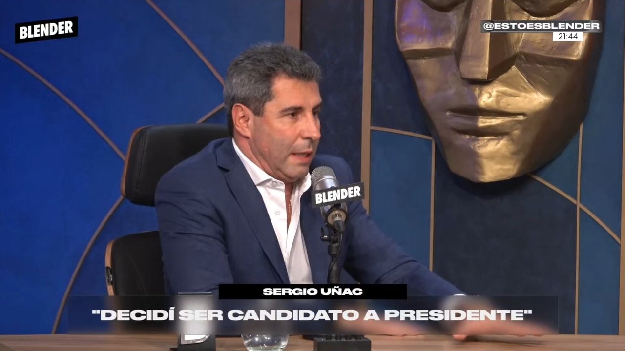 Imagen para el artículo: Sergio Uñac: “Tomé la decisión de ser candidato a presidente“