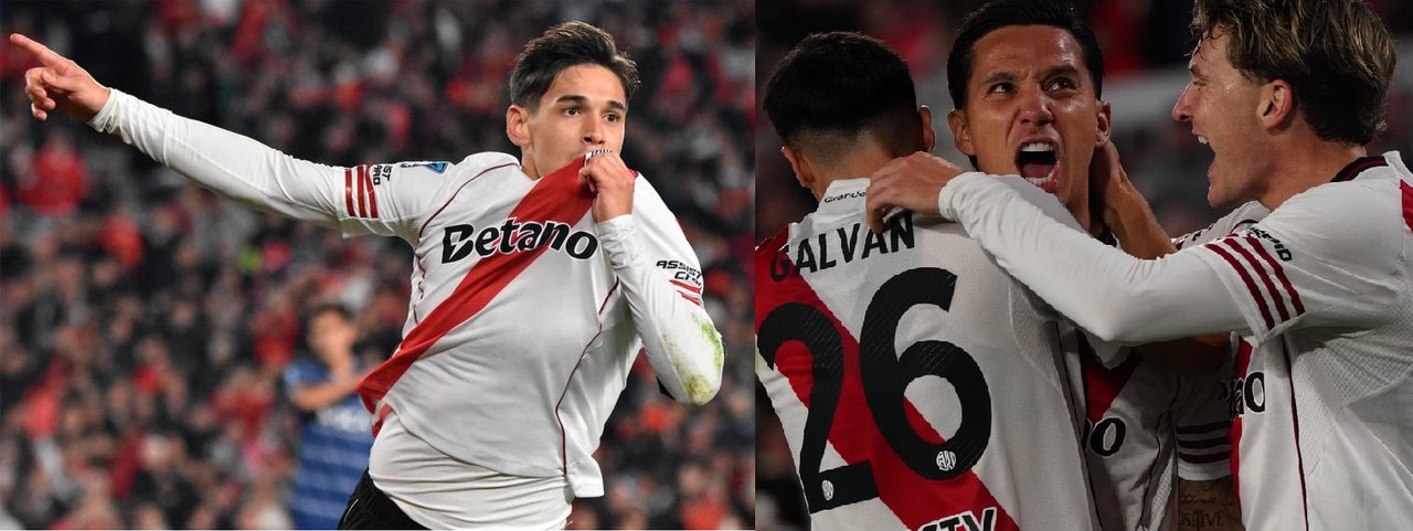 Imagen para el artículo: River ganó con dos golazos y Beltrán y Colidio como figuras: los hinchas se ilusionan con el título