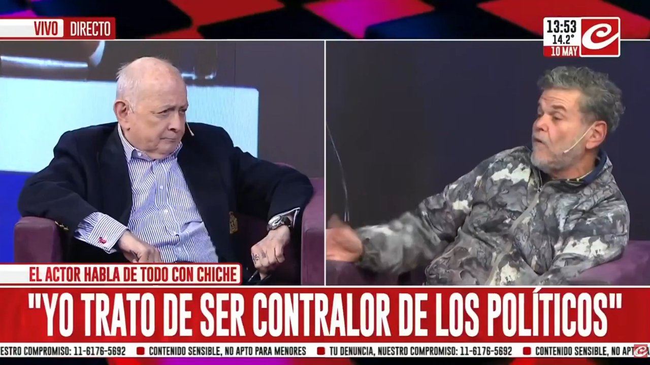 Imagen para el artículo: La incomprensible defensa de Adorni que hizo Alfredo Casero ante la pregunta de Chiche Gelblung