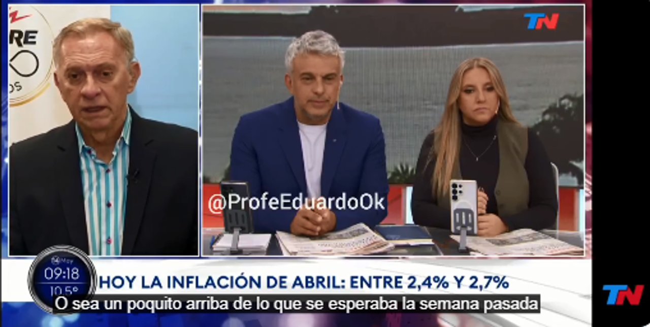 Imagen para el artículo: Bonelli anticipó cuál será el próximo truco del Gobierno para decir que la inflación de abril bajó