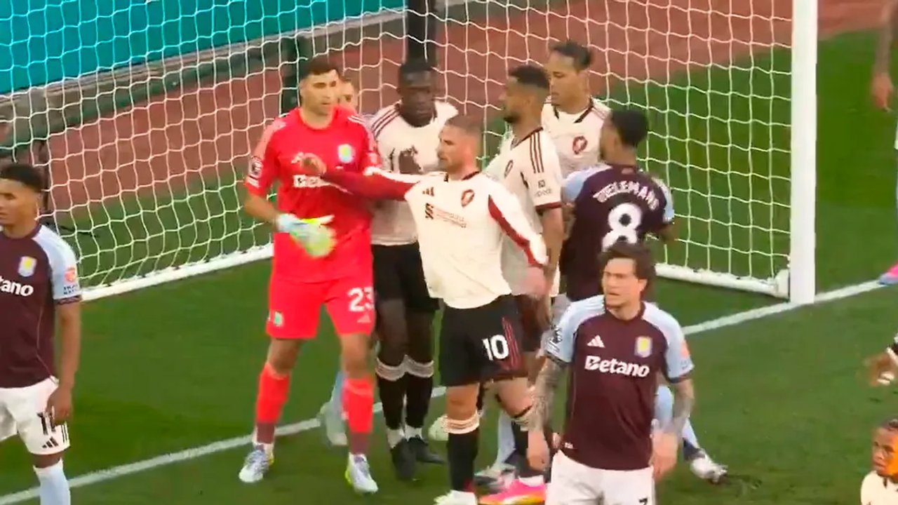 Imagen para el artículo: La pelea entre Dibu Martínez y Mac Allister que picó la victoria de Aston Villa sobre Liverpool