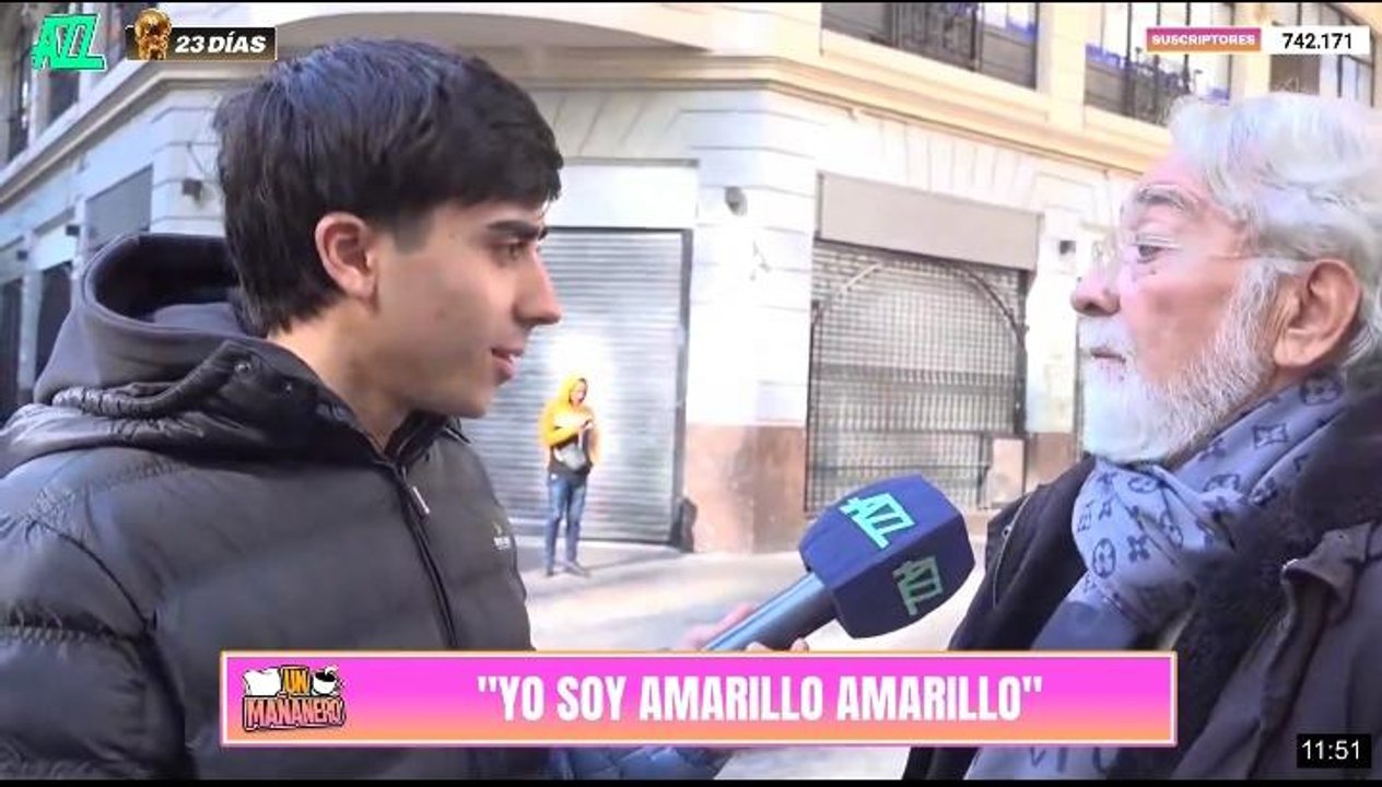 Imagen para el artículo: Bizarrísimo móvil con un fanático del PRO que lanzó una inesperada frase sobre el regreso de Macri