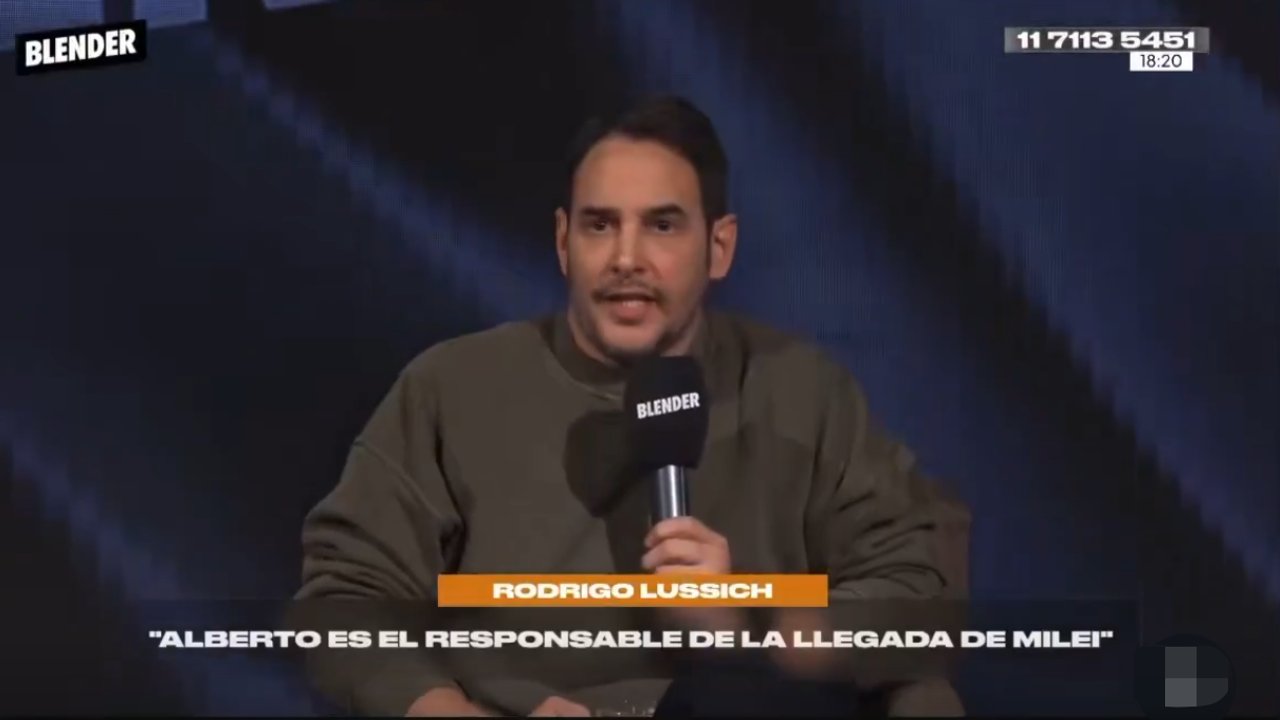 Imagen para el artículo: “Con Alberto la gente morfaba”: Rodrigo Lussich aseguró que el gobierno anterior fue mejor que el de Milei y dejó helado a Mauro Szeta