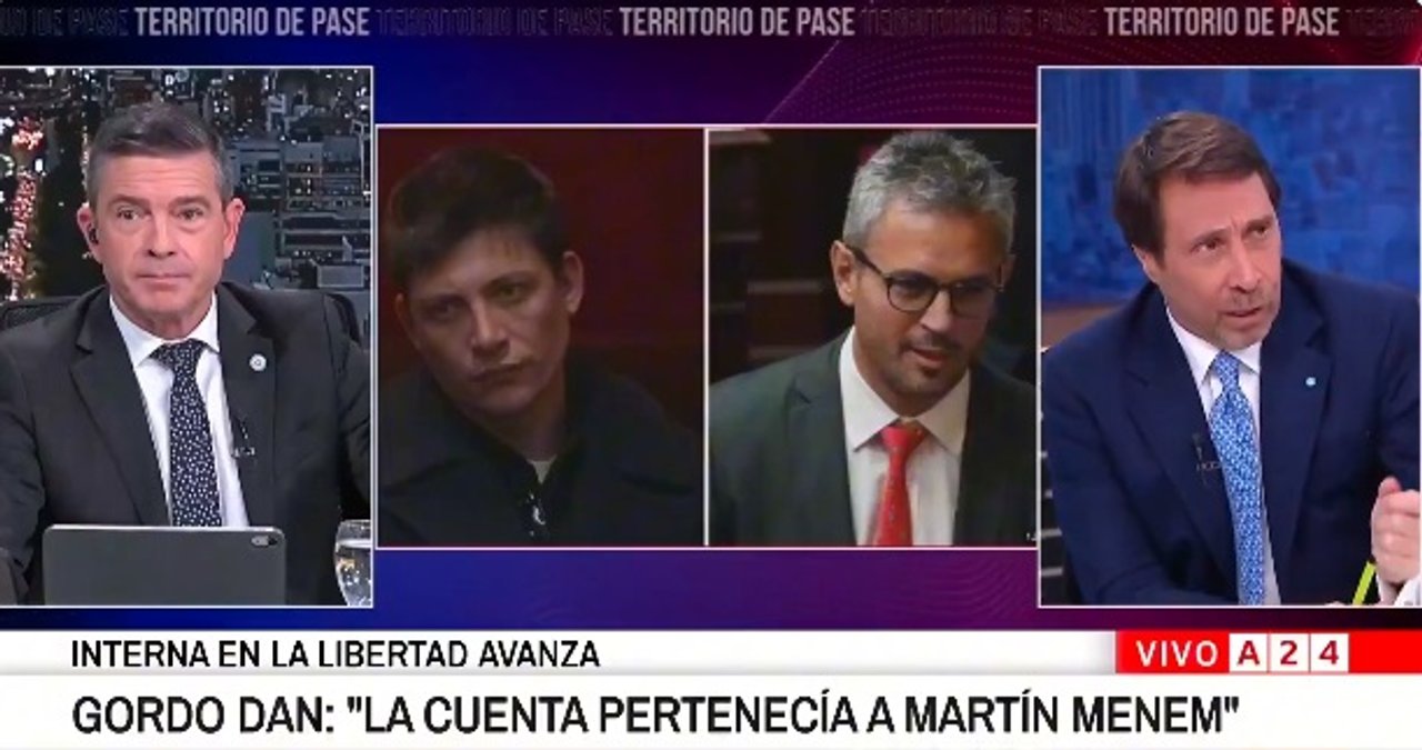 Imagen para el artículo: El Gordo Dan dio por probado el vínculo entre Martín Menem y Rufus porque Feinmann y Rossi aceptaron su explicación