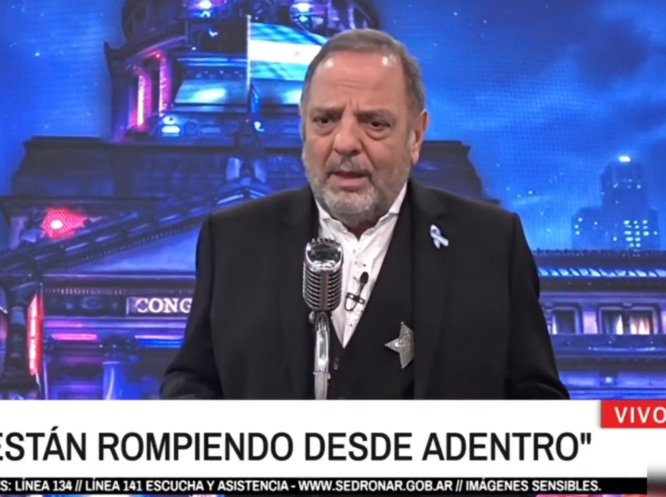 Imagen para el artículo: Hasta Baby Etchecopar entendió por qué el rumbo de Milei es incorrecto y le habló directamente