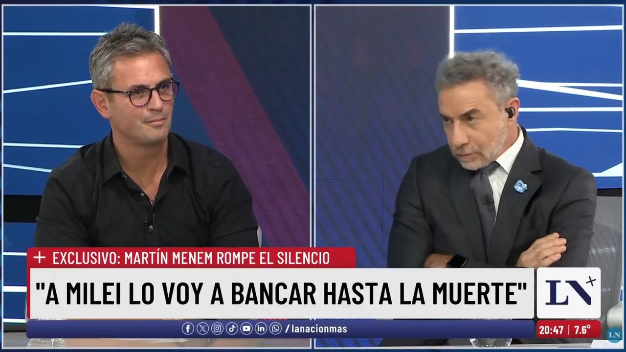 Imagen para el artículo: El pedido desesperado de Majul a Martín Menem para que Karina y Santiago Caputo se reconcilien