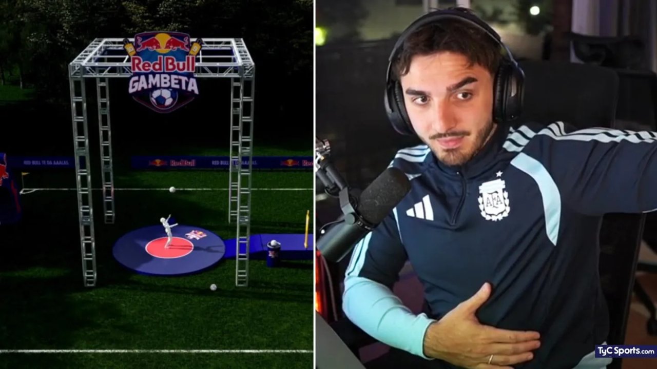 Imagen para el artículo: Control de pelota, equilibrio y precisión: ¿De qué se trata el nuevo desafío futbolero que enfrentará a los streamers?