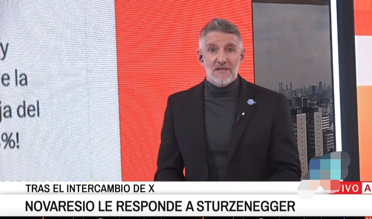Imagen para el artículo: Novaresio liquidó a Sturzenegger en vivo: “Dice que lo odia pero hace veinte años que vive del Estado”