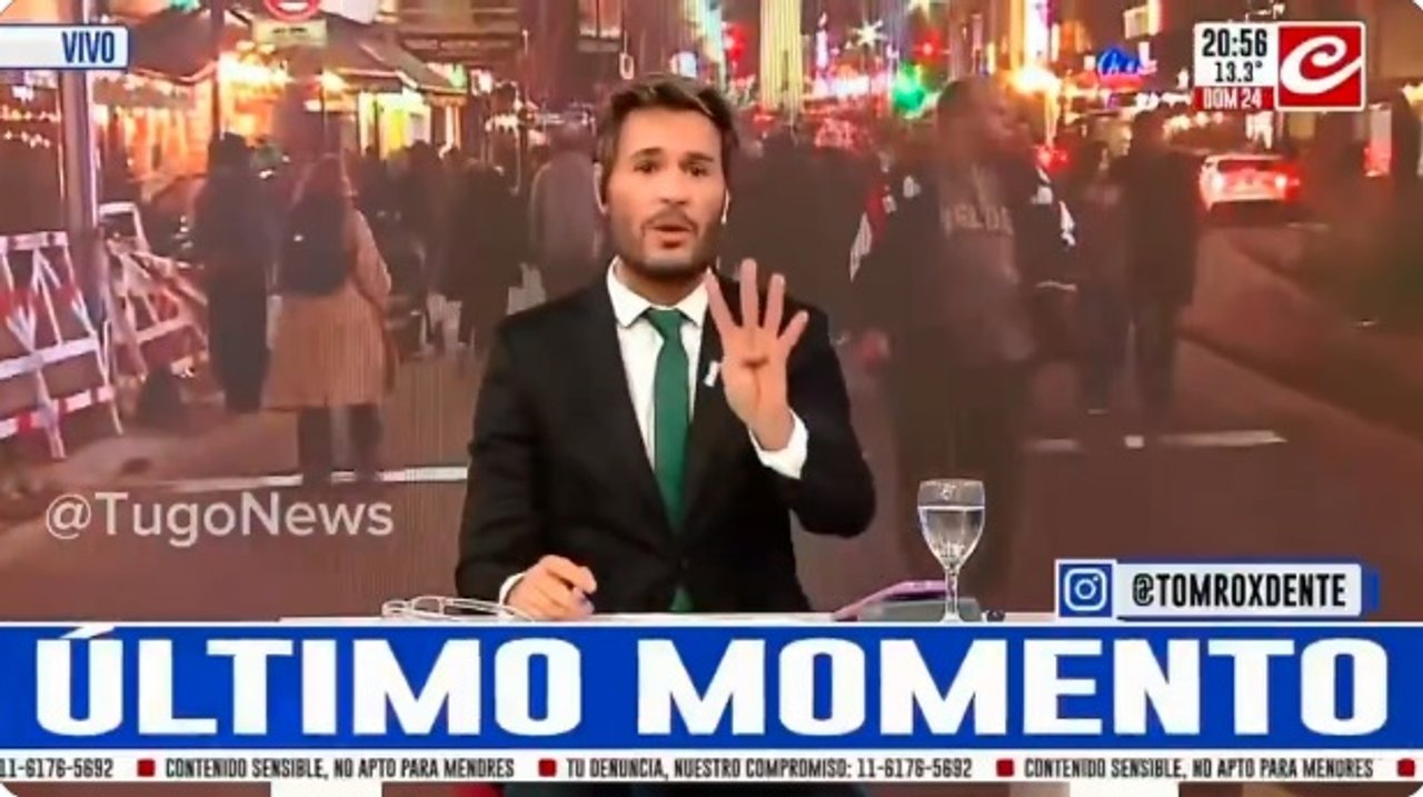 Imagen para el artículo: Tomás Dente quiso hablar de “la cultura del laburo” pero a Mauro Viale le lloraba por un sueldo