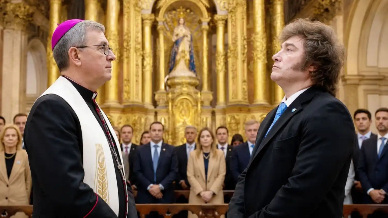 Imagen para el artículo: Milei habló de García Cuerva y le bajó el tono a los cuestionamietos: “No me sentí ofendido ni atacado"