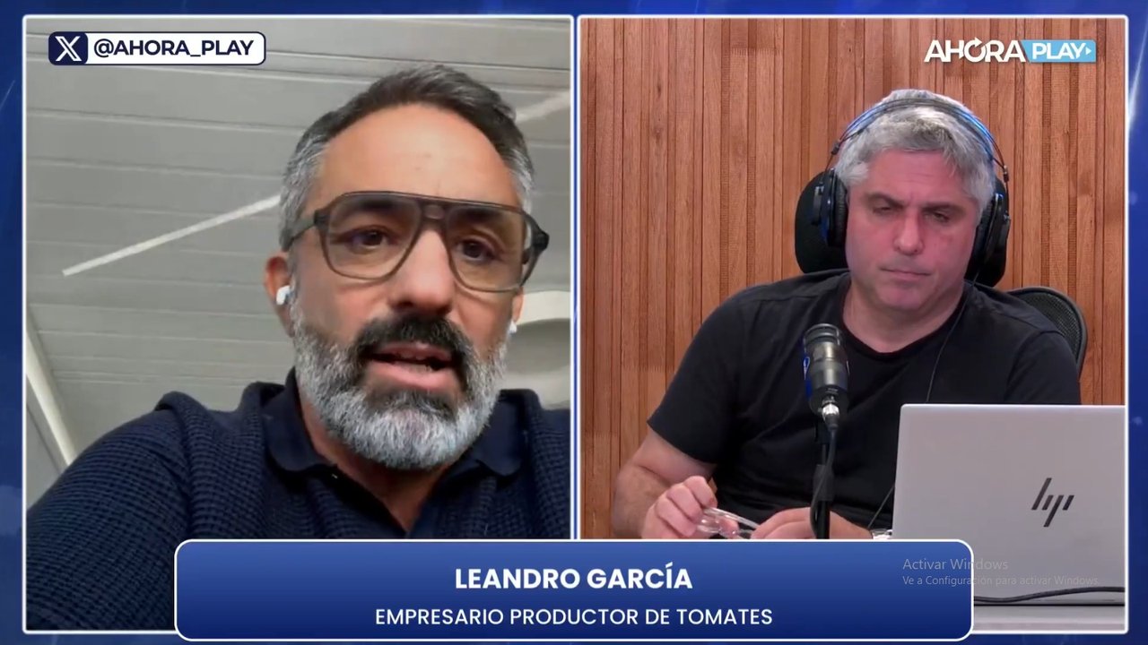 Imagen para el artículo: Leandro García, productor de tomates: “Nunca pasó que el tomate, que es un consumo esencial, caiga en el consumo masivo”