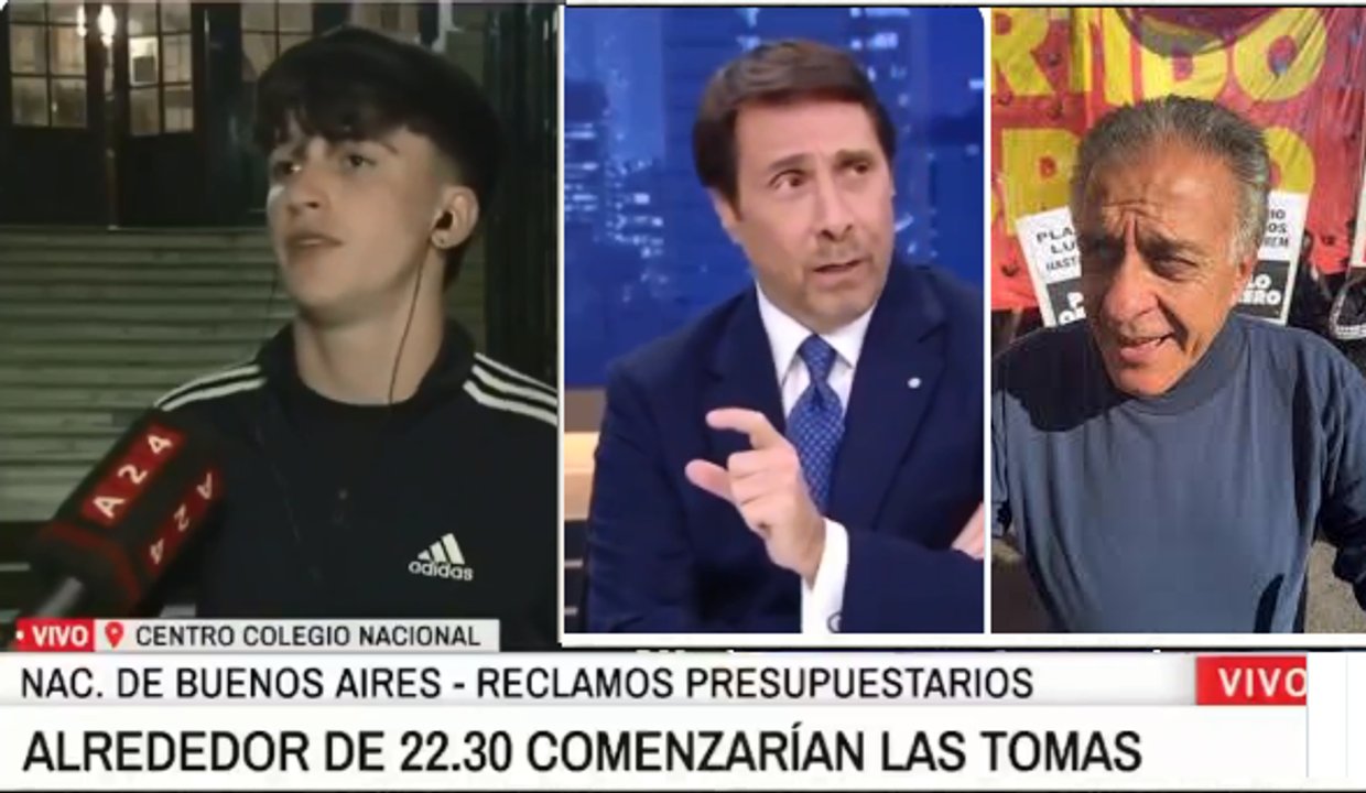 Imagen para el artículo: Feinmann quiso chicanear al nieto de Pitrola, el pibe lo ubicó y Néstor lo celebró en redes: “Te tapó la boca, cobarde"