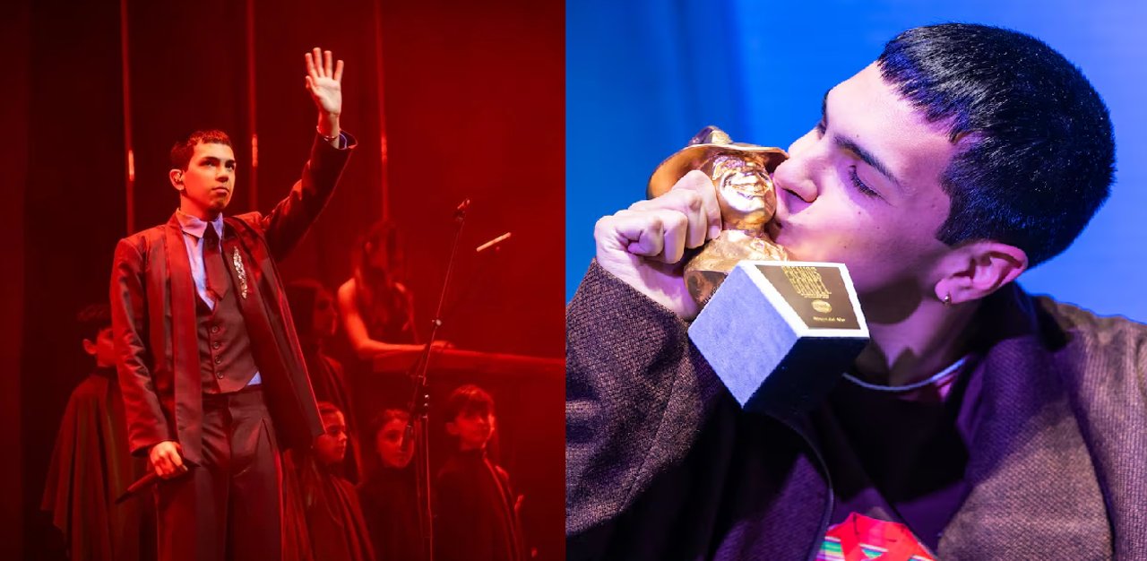 Imagen para el artículo: La emocionante versión de ‘Niño’ que hizo Milo J tras recibir el Premio Gardel de Oro