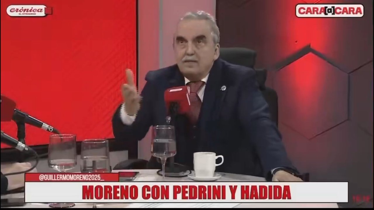 Imagen para el artículo: Moreno: “Milei se termina por una situación doméstica, no importa cómo le vaya a Trump en las elecciones”