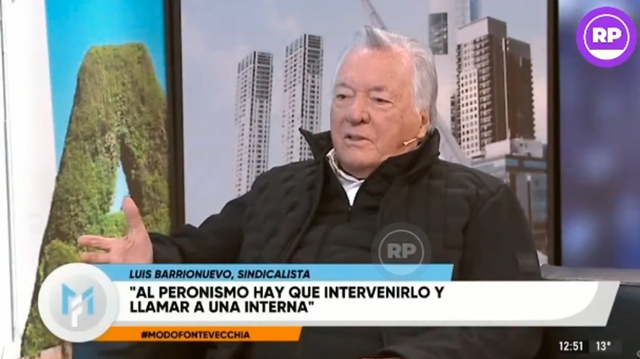 Imagen para el artículo: Barrionuevo consideró que si la central obrera organiza un paro de 36 horas, Milei se cae