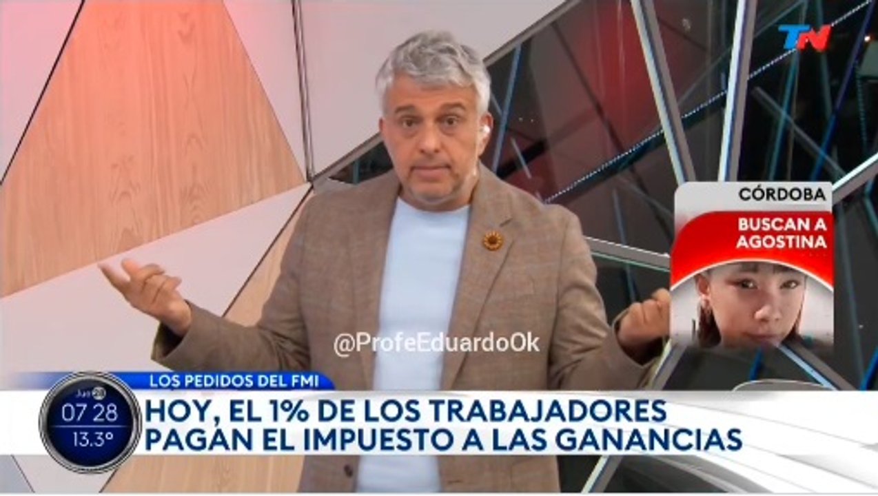 Imagen para el artículo: Ni en TN se explican cómo el supuesto superávit es consecuencia de los recortes pero no de lo que se genera