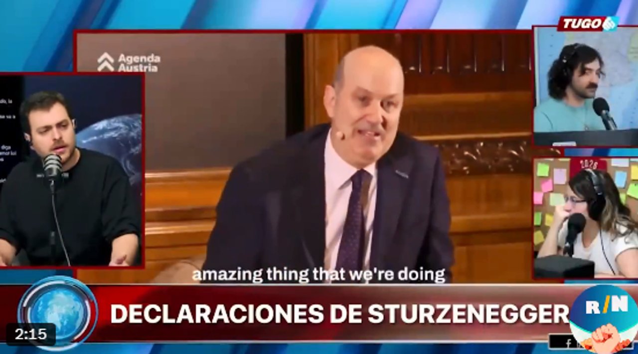Imagen para el artículo: Sturzenegger lloró en medio de un discurso en Europa por un supuesto logro del Gobierno de Milei