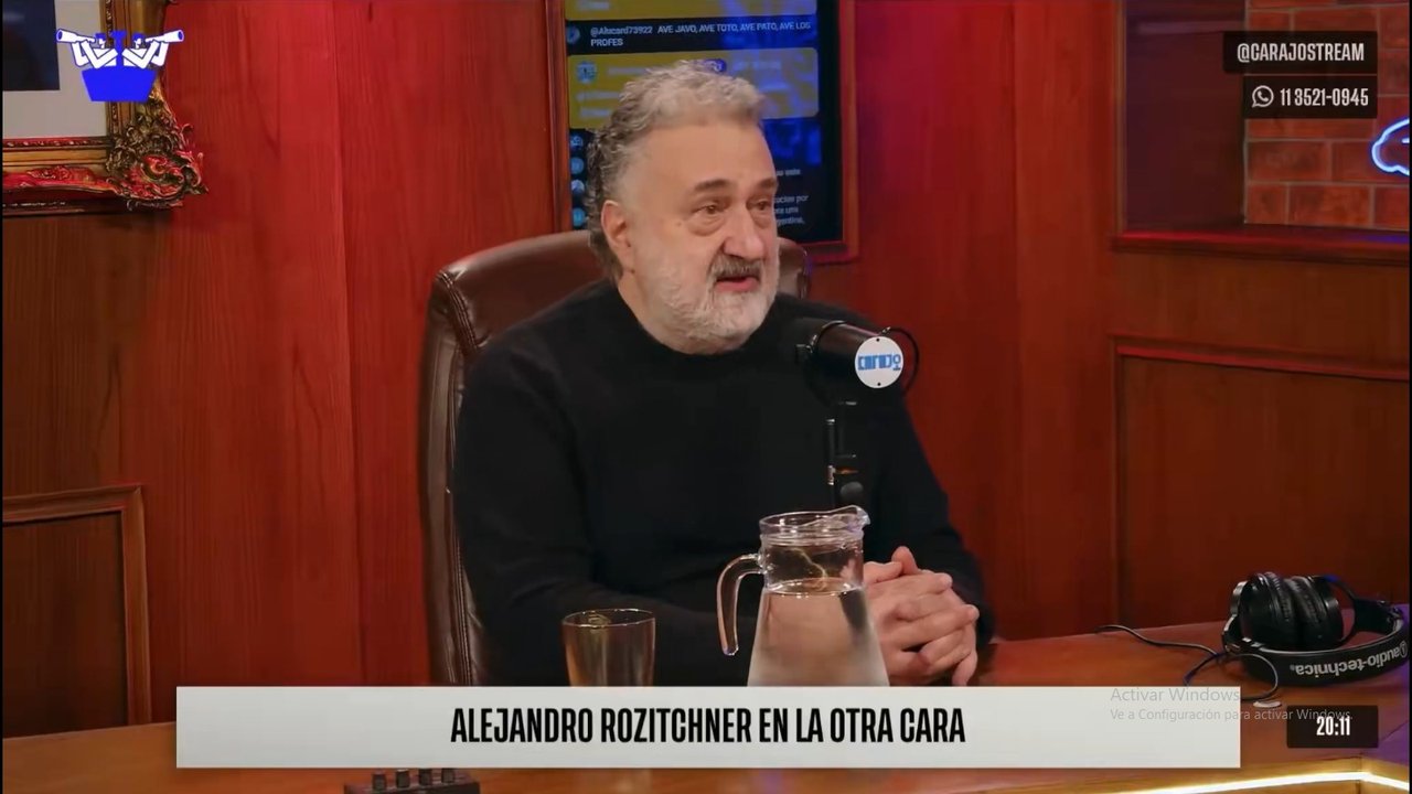 Imagen para el artículo: Rozitchner.: "De repente La Nación es Página 12, se fue al carajo, es la imbecilidad del periodismo negando la realidad“