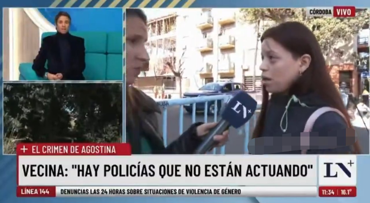 Imagen para el artículo: El mal momento de Robertito Funes con una vecina cordobesa que se negó a hablarle en un móvil