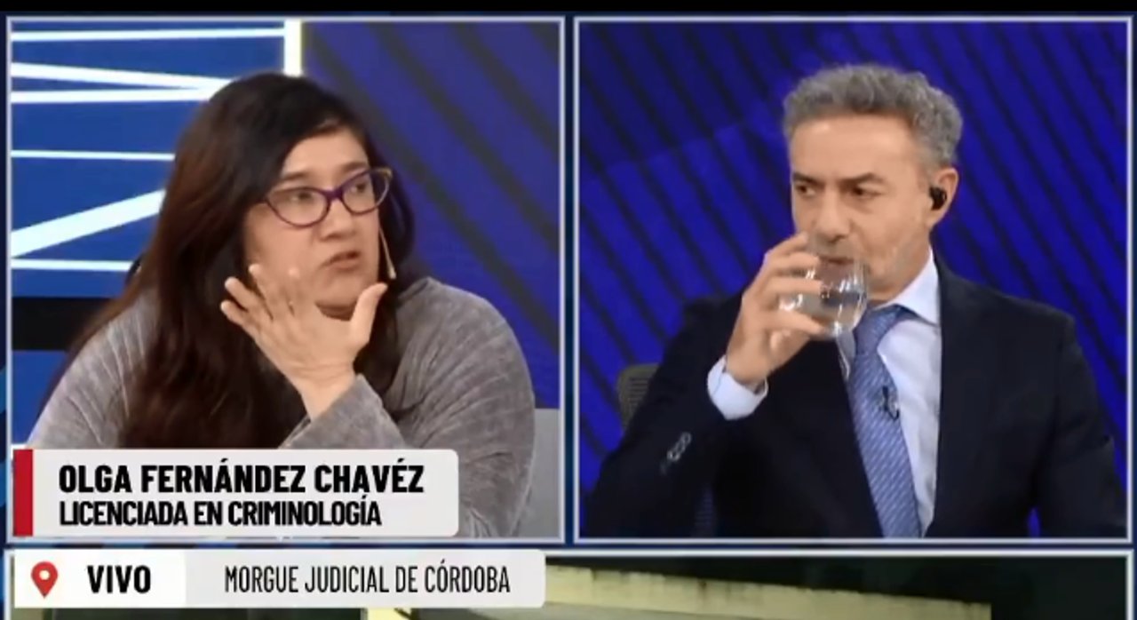 Imagen para el artículo: “¿Vos tenés hijas mujeres?”: Una criminóloga ubicó a Majul y tuvo que tomar agua