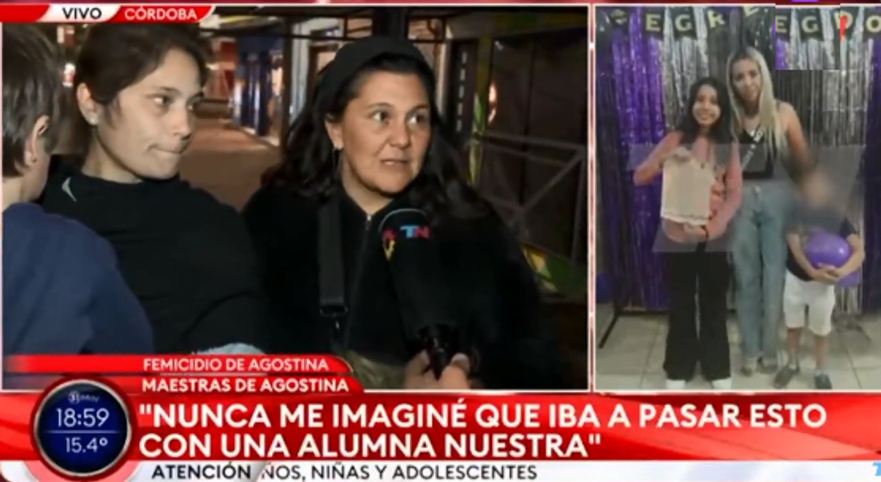 Imagen para el artículo: Las maestras de Agostina: “Que el Gobierno Nacional haya recortado las políticas de género, nos perjudica”