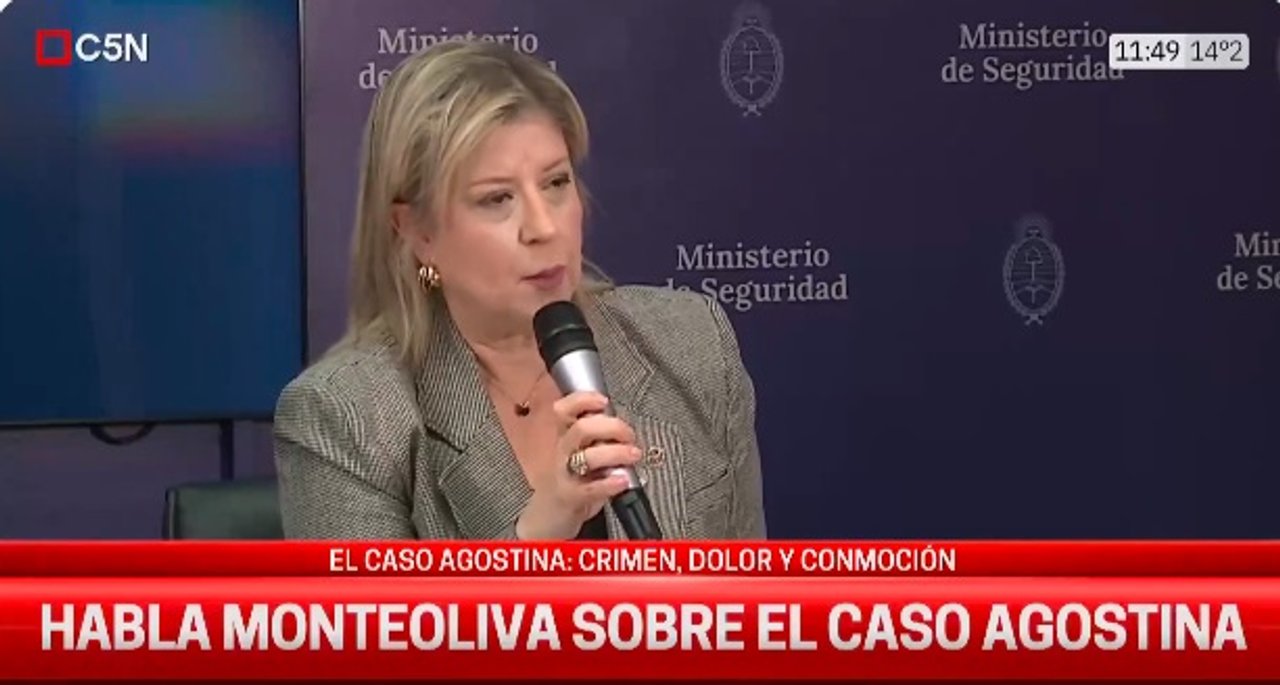 Imagen para el artículo: La ministra de Seguridad habló del caso Agostina, evitó la palabra “femicidio” y se refirió a tener “la verdad completa"