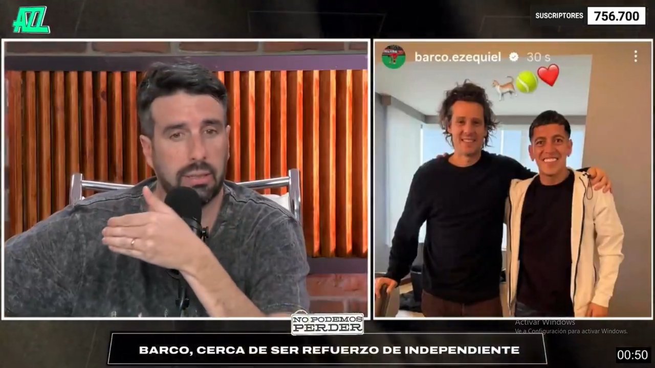 Imagen para el artículo: La bomba de Azzaro: Esequiel Barco vuelve a la Argentina para jugar en uno de los cinco grandes