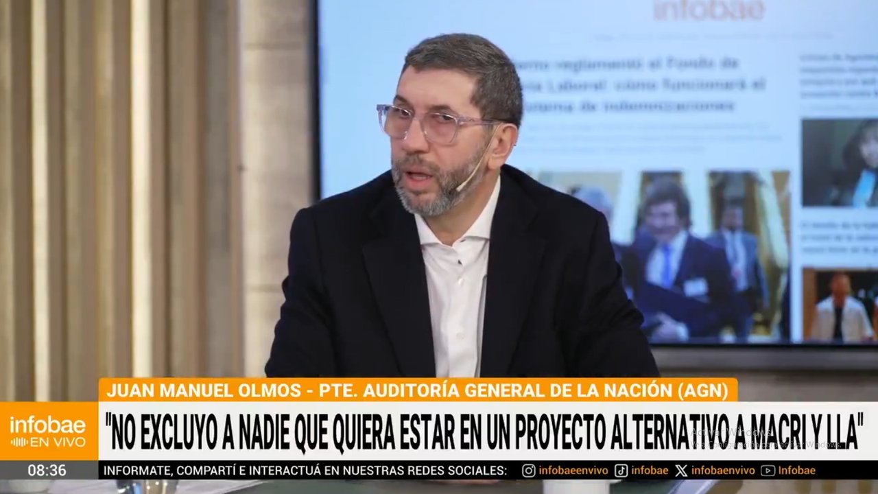 Imagen para el artículo: Juan Manuel Olmos: “Hay que generar las condiciones institucionales para que se de la discusión sobre la inocencia de Cristina”