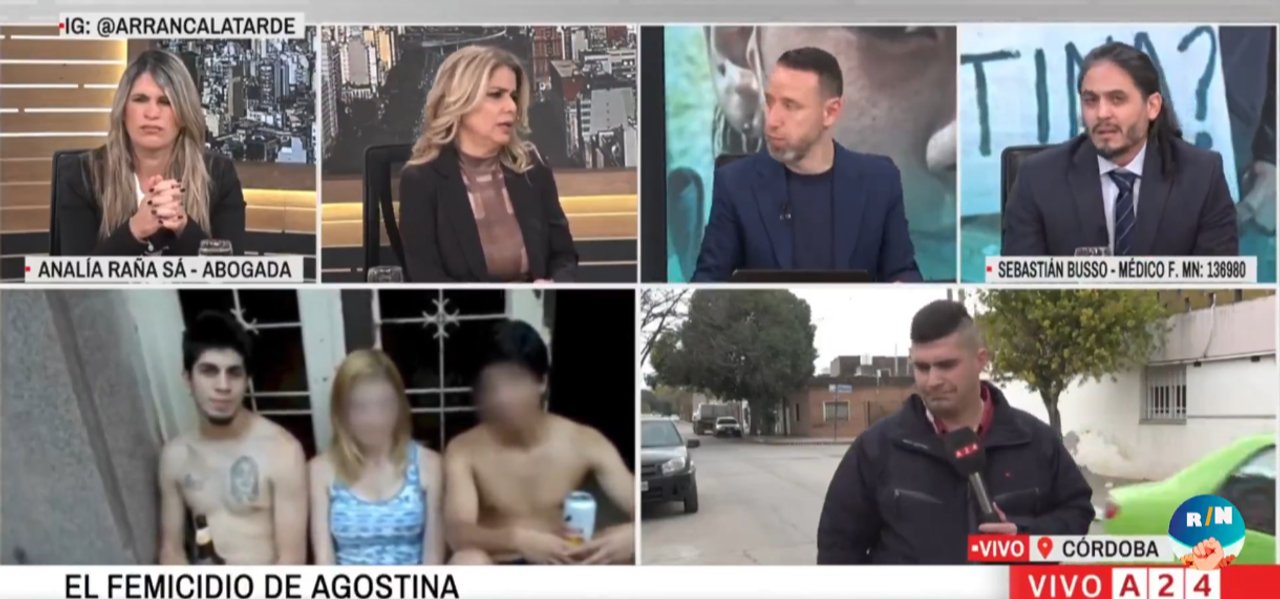 Imagen para el artículo: Femicidio de Agostina: médico forense apuntó contra el Gobierno y Milei por el “negacionismo al femicidio"