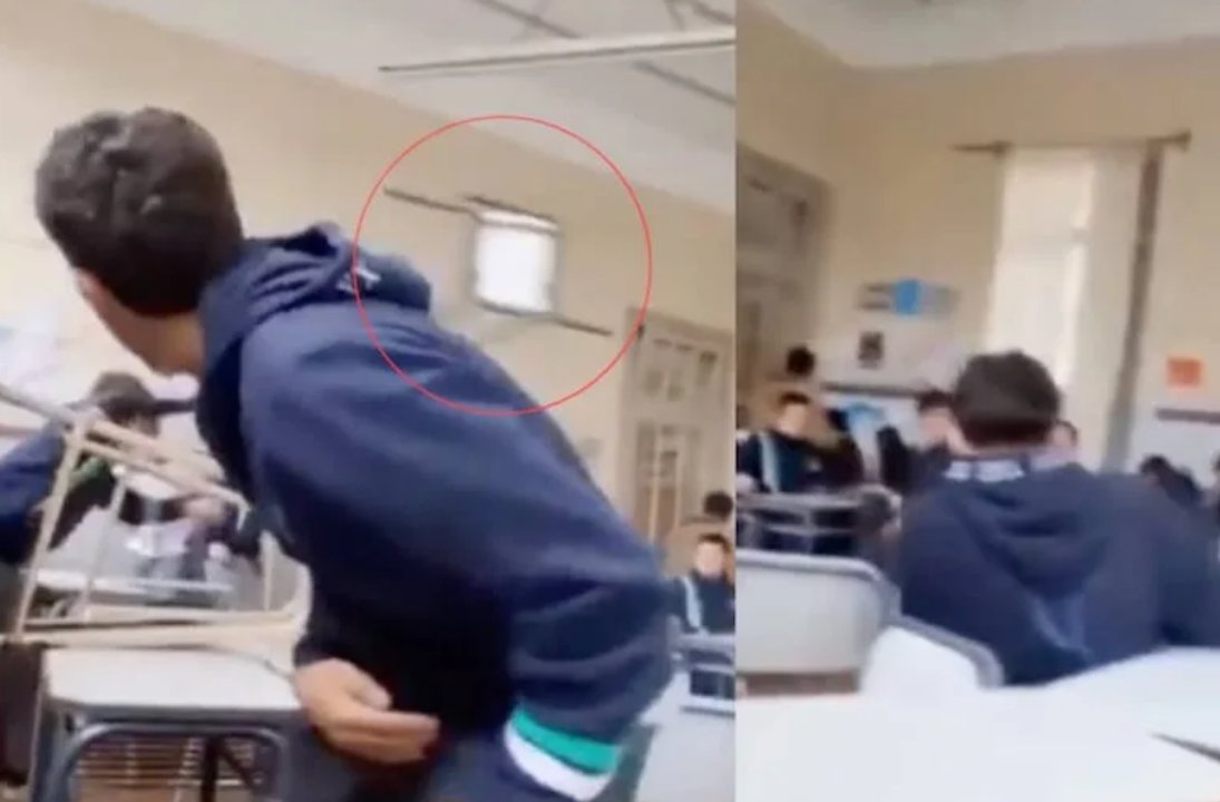 Imagen para el artículo: Un alumno de 17 años le fracturó la mandíbula y el cráneo a un profesor que le tiró el celular