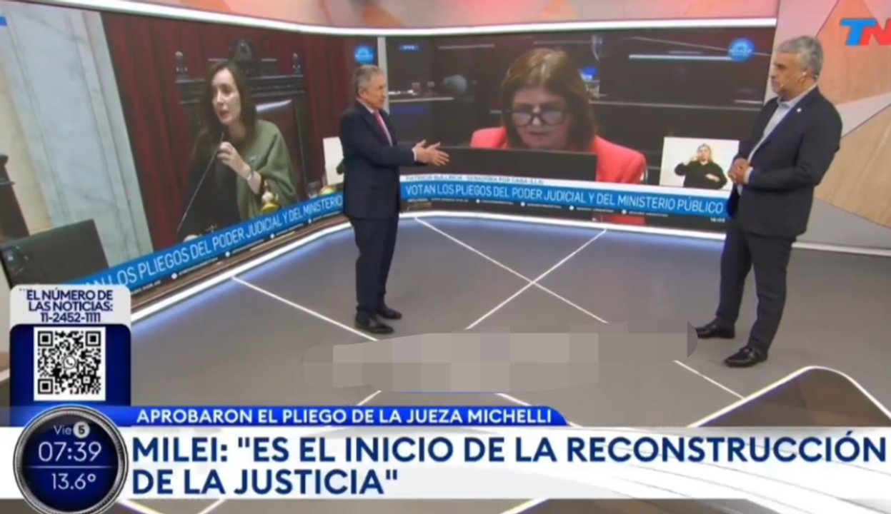 Imagen para el artículo: Papelón en TN: Mario Massaccesi y Adrián Ventura chocaron fuerte por el caso Micheli y terminaron discutiendo al aire