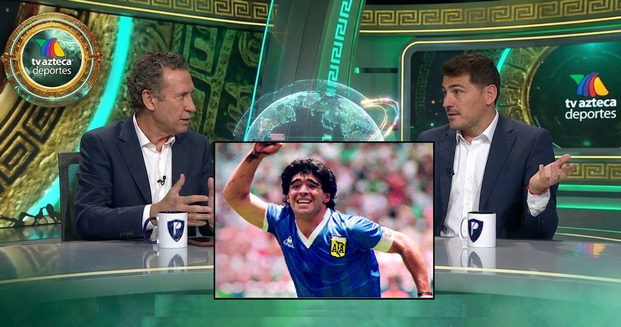 Imagen para el artículo: Polémica en México por lo que dijo Valdano sobre Maradona y las Malvinas en TV Azteca