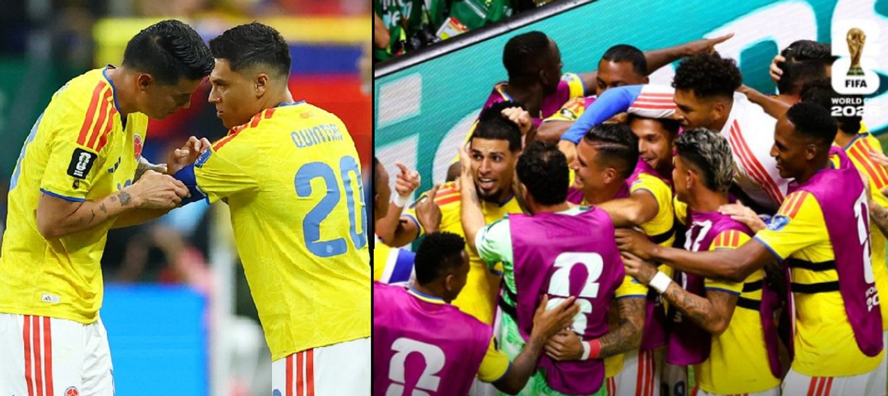 Imagen para el artículo: ¿Fue asistencia de Juanfer Quintero? Hinchas de River celebran como propio el gol de Colombia