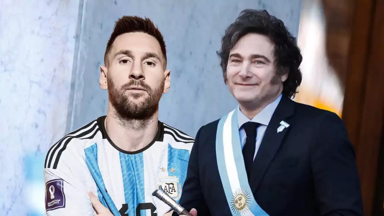 Imagen para el artículo: Milei se comparó con Messi y las redes se llenaron de memes