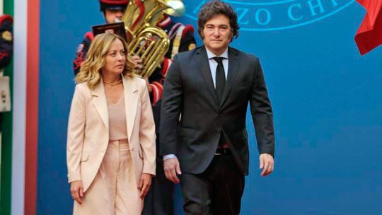 Imagen para el artículo: Milei se verá con León XIV, Meloni, Macron y Netanyahu